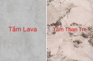 SO SÁNH SỰ KHÁC NHAU GIỮA TẤM ỐP LAVA VÀ TẤM ỐP THAN TRE